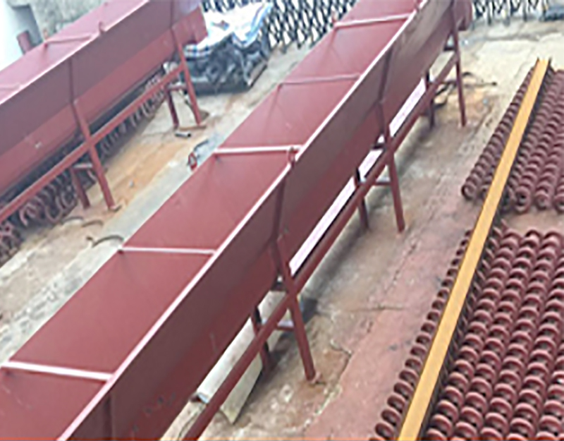 无轴双螺旋输送机 无轴双螺旋输送机