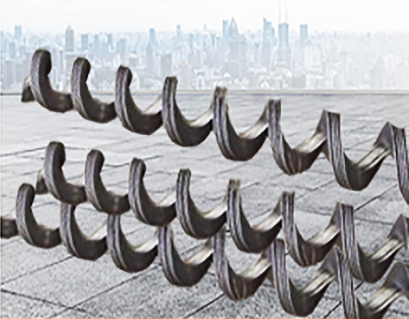 无心轴螺旋叶片 无心轴螺旋叶片